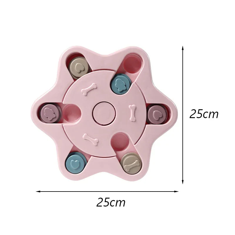 Jouet Distributeur Interactif pour Chien et Chat – Gamelle Anti-Glouton