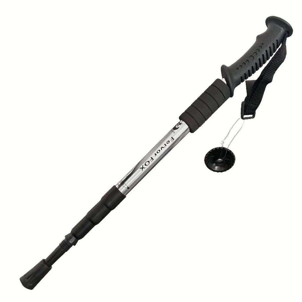 Bâton de Randonnée Léger Réglable 4 Hauteurs – Poignée Antidérapante – Indispensable pour le Trekking