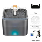 Fontaine à Eau LED pour Chat 2L – Ultra Silencieuse