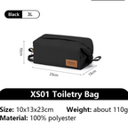 Trousse de Toilette Ultra-Légère – Sac Étanche Grande Capacité pour Voyage et Camping