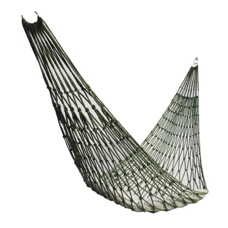Hamac en Toile Simple Épais – Portable, Balancelle Suspendue – Camping, Randonnée, Loisirs Outdoor