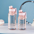 Gourde de Sport Fashion avec Graduation – Grande Capacité, Étanche, Plastique Transparent – 750ml / 1L
