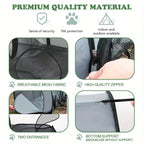 Parc Portable et Respirant pour Chien avec Tunnel Entourant – Enclos Intérieur/Extérieur pour Chats et Petits Animaux