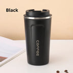 Mug Thermos Isotherme en Inox 380/510 ml – Tasse de Voyage pour Café, Sports Outdoor, Chaud & Froid