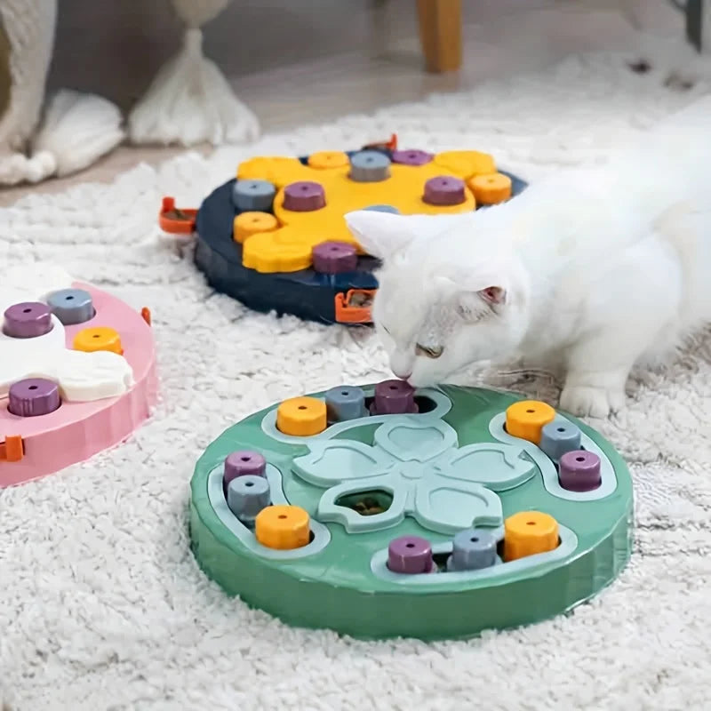 Gamelle Puzzle Stimulante pour Chat et Chien – Sans Pile