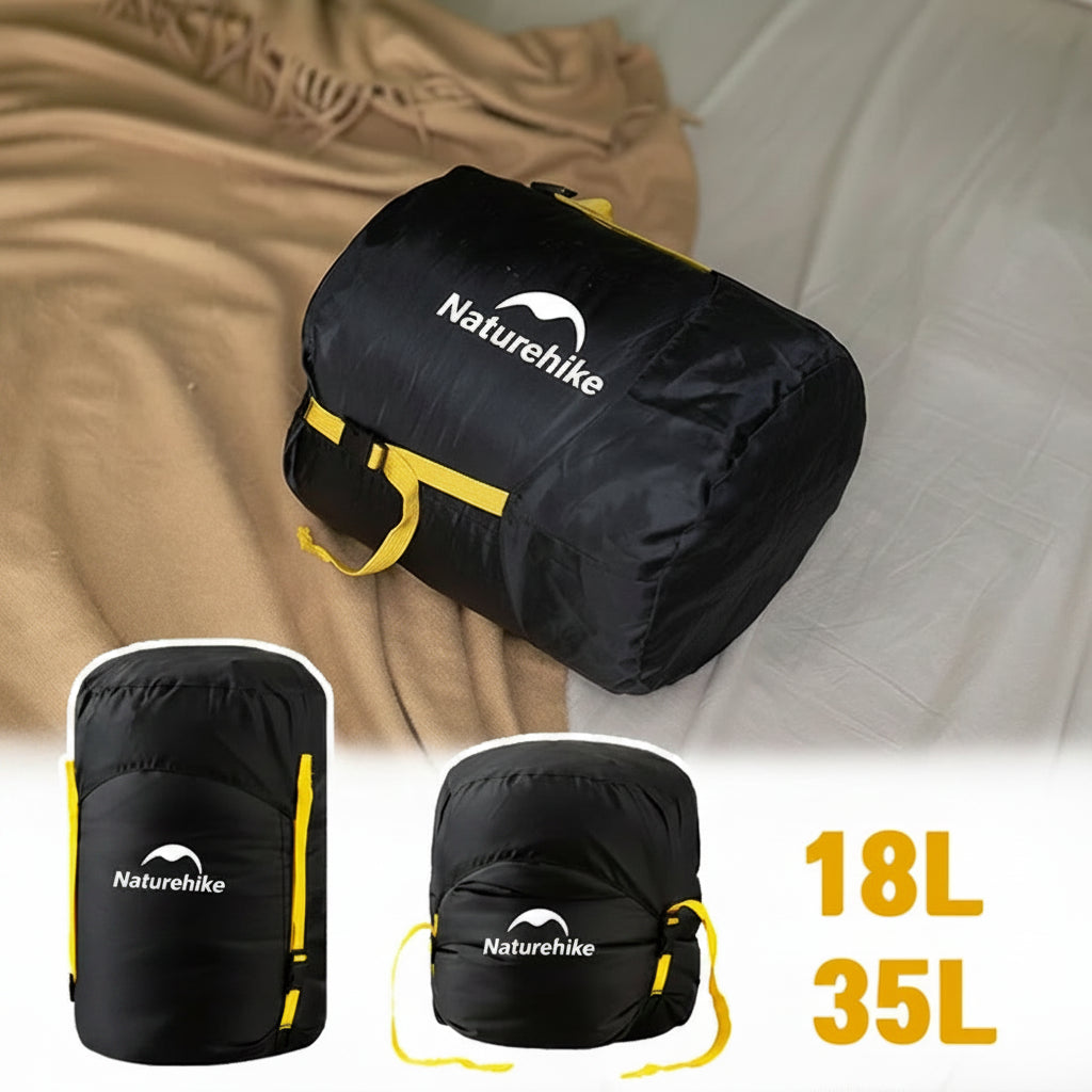 Naturehike Sac de Compression 300D Ultra-léger Imperméable – Housse de Rangement Multifonction pour Sac de Couchage