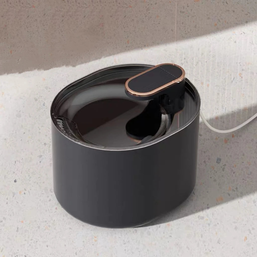Distributeur d'eau pour chats et chiens – Bouche sèche, filtration automatique, circulation continue, accessoire animalerie
