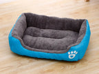 Panier Chien Respirant en Coton Doux, Nid pour Chat, Lit Chaud pour Petits et Moyens Chiens