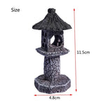 Décoration Aquarium Château Antique en Résine – Grotte, Bâtiment, Ornement Aquascaping