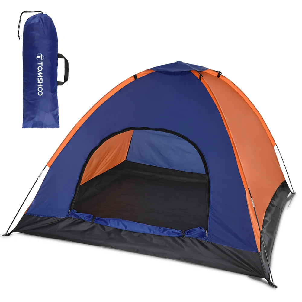 Tente de Camping 3-4 Personnes  Légère, Double Toile, Idéale Famille & Randonnée