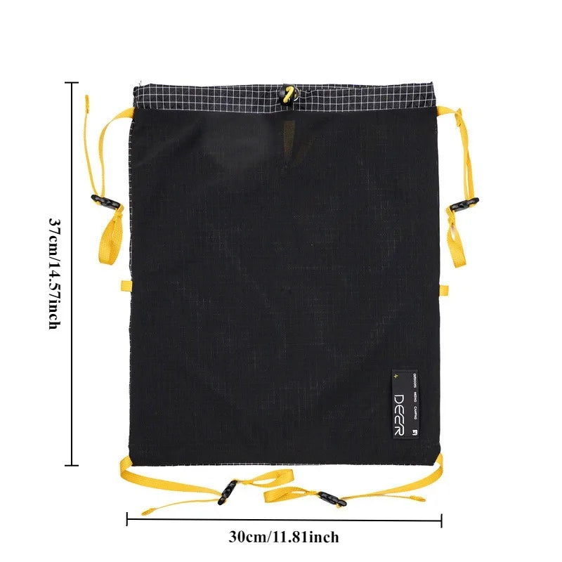 Poche Kangourou Tactique Dyneema MOLLE – Accessoire Sac à Dos Ultraléger Imperméable, Organisateur pour Randonnée, Camping et Voyage