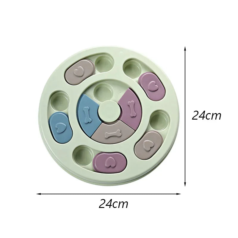 Jouet Distributeur Interactif pour Chien et Chat – Gamelle Anti-Glouton