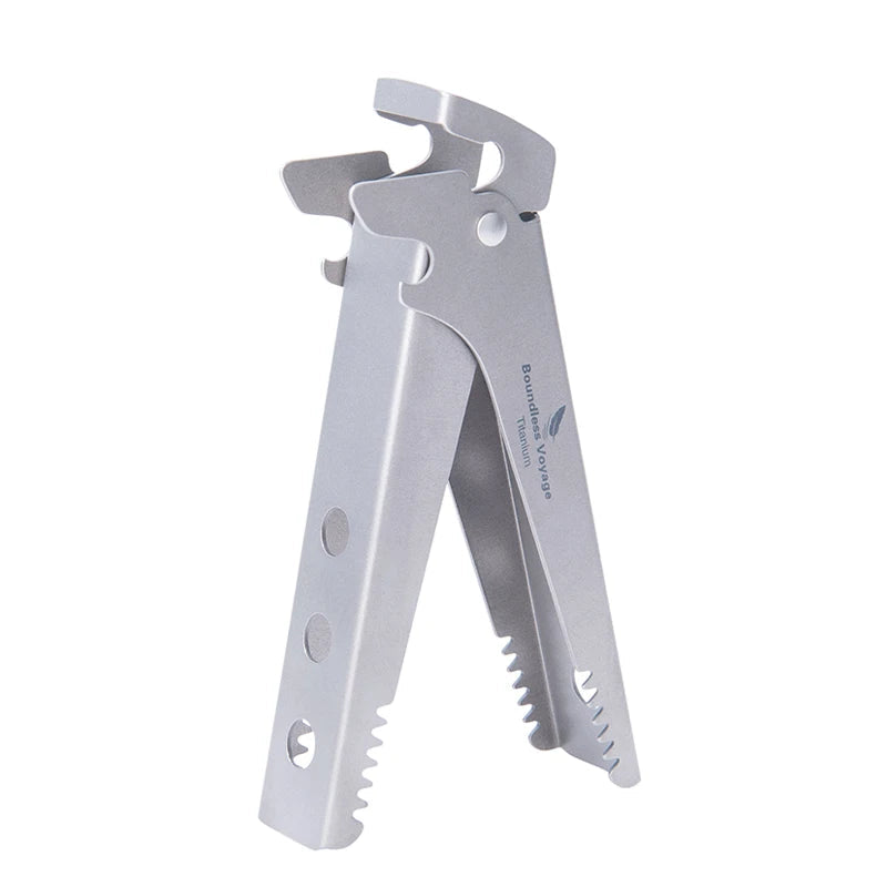Pince anti-brûlure en Titane – Pince multifonction antidérapante pour bols et plats