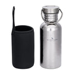 Gourde en Titane – Large Goulot, Réutilisable, Sport & Outdoor – Camping, Randonnée, Escalade, Running