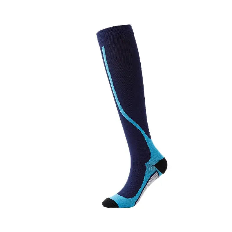 Chaussettes de Compression pour Course à Pied, Cyclisme, Football, Varices, 20-30mmhg