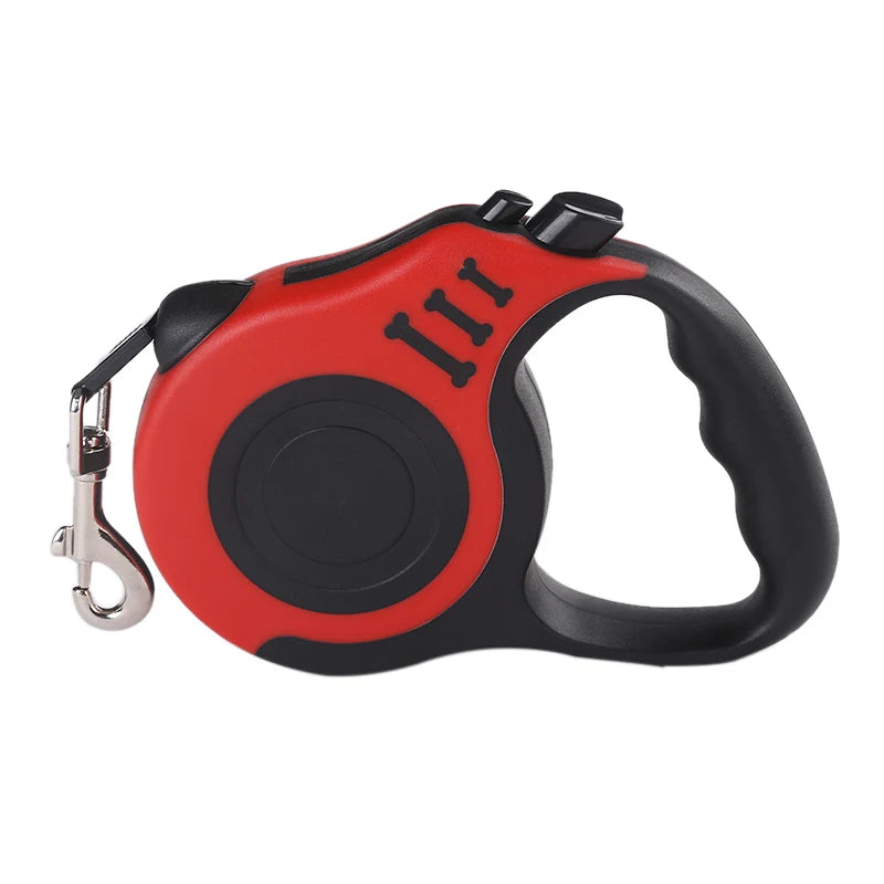 Laisse Rétractable pour Chien 3m 5m – Petits, Moyens et Grands Chiens & Chats – Nylon Résistant