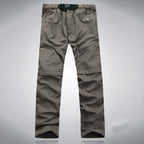 Pantalon Cargo Homme Détachable Séchage Rapide – Respirant, Imperméable, Convertible en Short – Outdoor