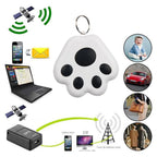 Mini Traceur GPS Bluetooth en Forme de Patte pour Animaux