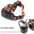 Bandeau Frontal Réglable – Support Élastique pour Lampe de Poche LED, Torche & Lampe Frontale