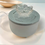 Fontaine à eau silencieuse 1,2L pour chats et animaux – Filtre automatique, USB électrique, bol distributeur à circulation continue