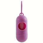 Distributeur de Sacs à Déjections Forme Pilule – Porte-Sacs pour Collier & Laisse de Chien