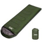Sac de Couchage Compact Ultra-léger Enveloppe 3 Saisons avec Sac de Compression – Camping, Randonnée, Voyage