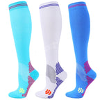 chaussettes de Compression hommes femmes chaussettes pour courir, cyclisme, Football
