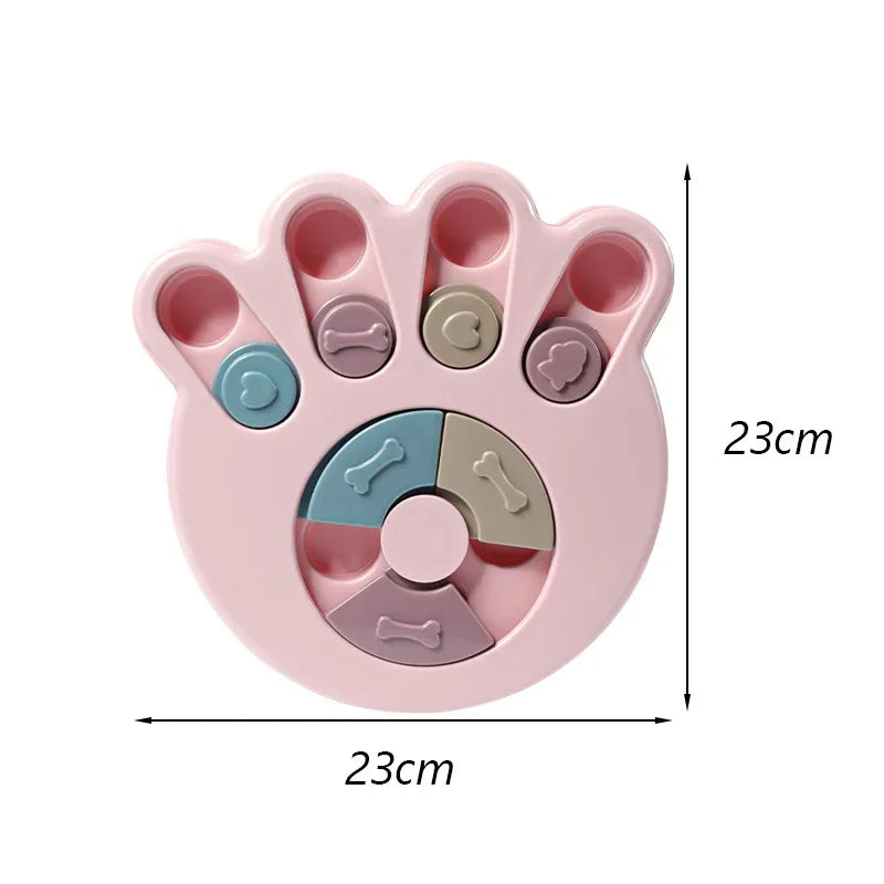 Jouet Distributeur Interactif pour Chien et Chat – Gamelle Anti-Glouton