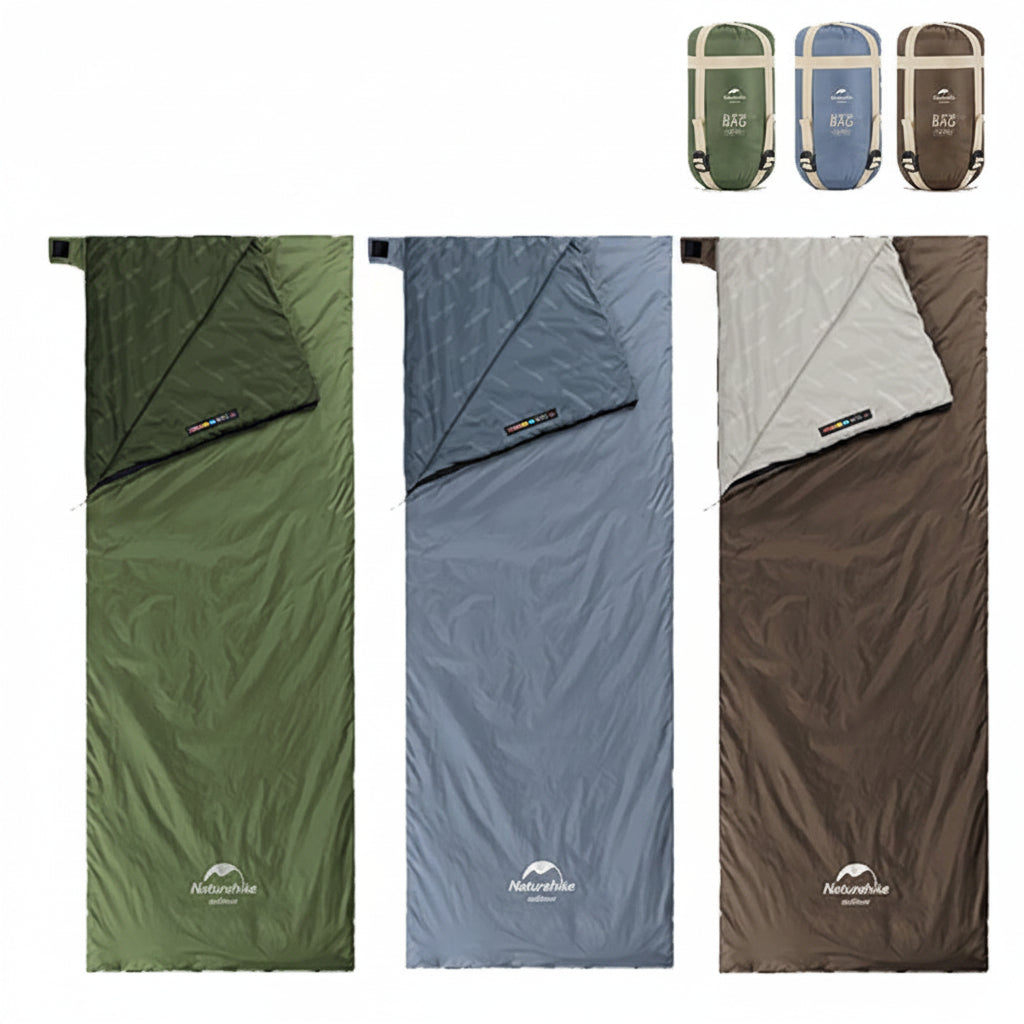Sac de Couchage Ultra-léger Printemps Été en Coton – Camping, Randonnée, Imperméable, Simple ou Double