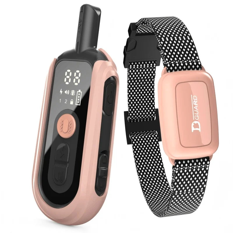 Collier de Dressage Électrique Étanche pour Chien – Télécommande, Rechargeable, Anti-Aboiement, Toutes Tailles