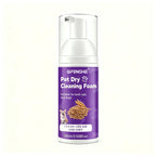 Shampoing Sec Mousse pour Chiens & Chats – Sans Rinçage, Déodorant & Nettoyant pour Chiot & Chaton