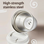 Mug Thermos Isotherme en Inox 380/510 ml – Tasse de Voyage pour Café, Sports Outdoor, Chaud & Froid