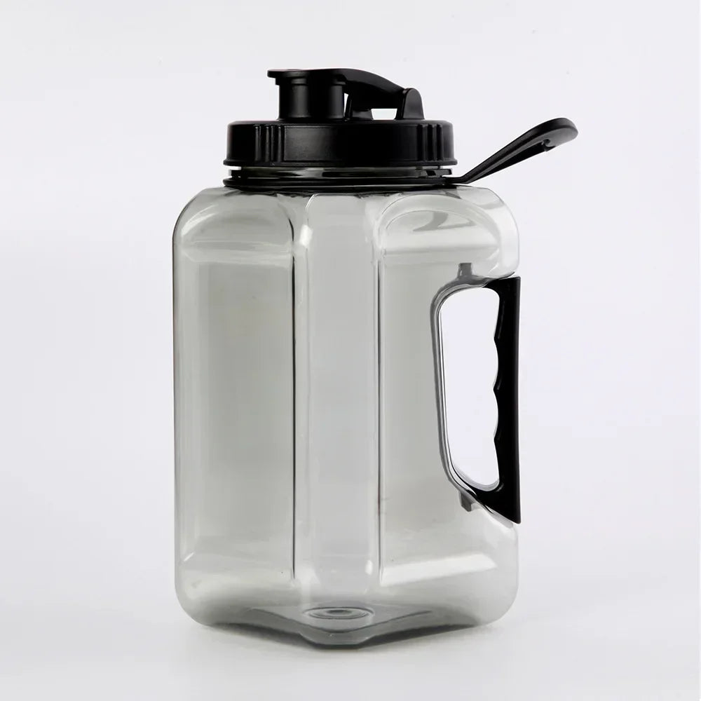 Gourde Sport 2,4L Grande Capacité Sans BPA avec Poignée – Gym, Vélo, Camping, Randonnée