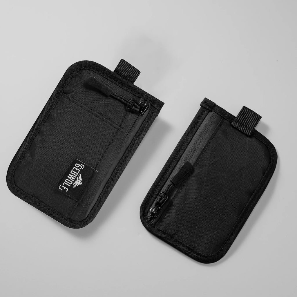 Porte-Monnaie Multifonction Anti-RFID – Léger, Organiseur Cartes, Espèces, Clés & Écouteurs