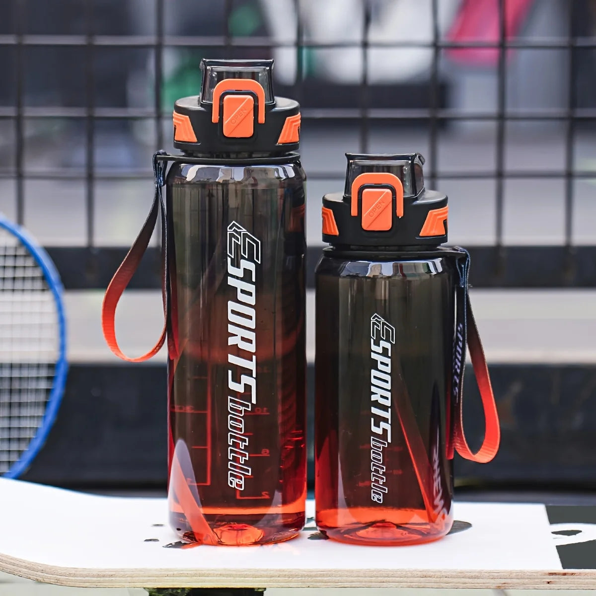 Gourde de Sport 1L avec Paille – Plein Air, Fitness