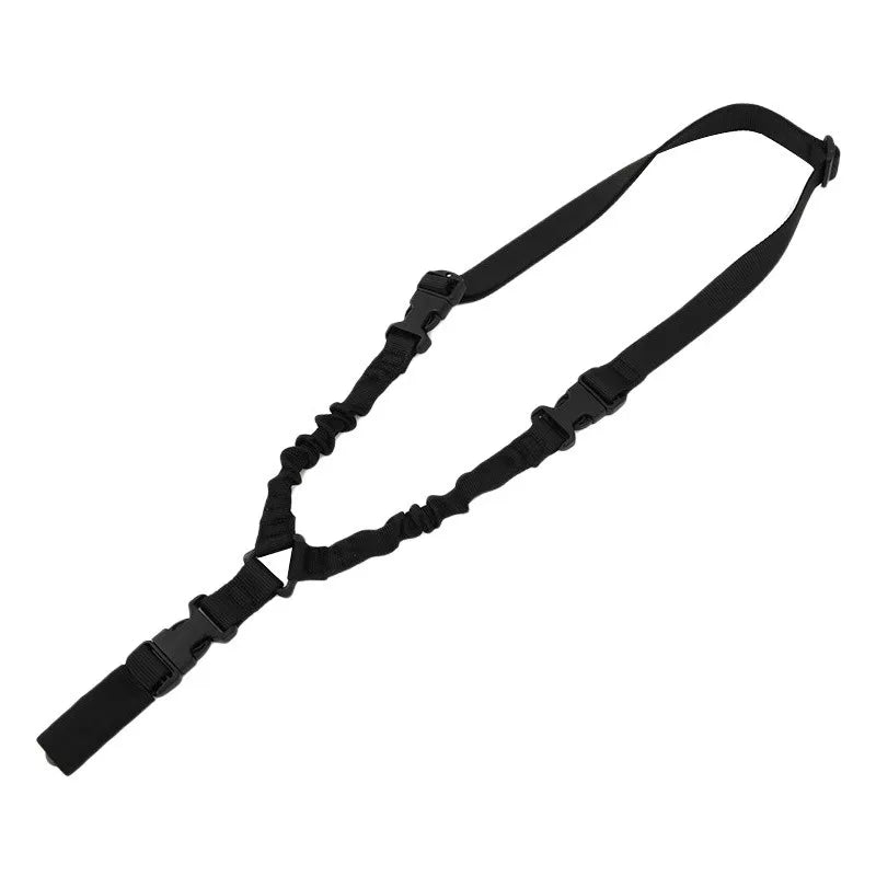Sangle Tactique Nylon Diagonale Outdoor – Corde À Point Unique Style Américain, Sangle Multifonction pour Canon à Eau et Tâches Tactiques