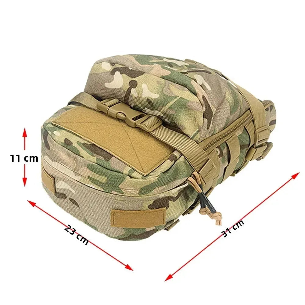 Sac d'Hydratation Tactique – Sac à Dos Assault Molle pour Chasse, Entraînement et Outdoor