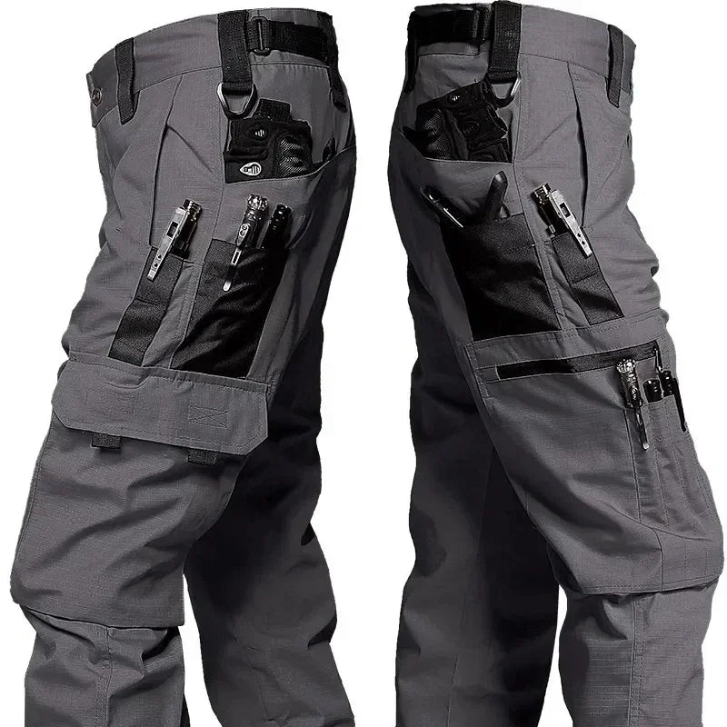 Pantalon Tactique Homme – Cargo Imperméable Randonnée & Chasse