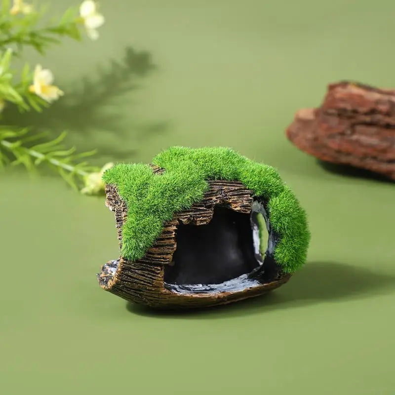 Grotte Cachette pour Aquarium – Décoration Paysagère, Abri Poisson, Ornement Résine, Accessoires Aquarium