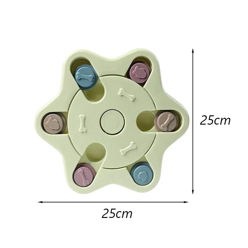 Jouet Distributeur Interactif pour Chien et Chat – Gamelle Anti-Glouton
