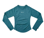Haut de yoga sans coutures à manches longues pour femmes, t-shirt de compression amincissant, séchage rapide, respirant, élastique, pour la salle de sport, la course et l'entraînement