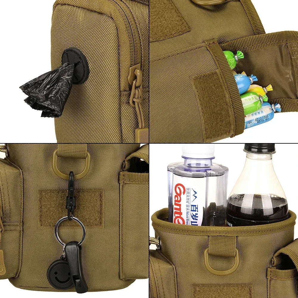 Sac à Friandises pour Chien – Pochette Portable Imperméable pour Dressage et Alimentation – Grande Capacité