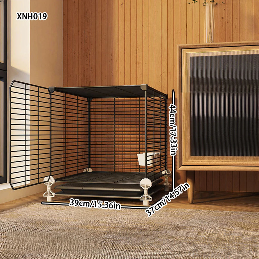 Cage à Oiseaux Barreaux Renforcés & Épais – Grande Volumé Style Villa pour Perroquets, Calopsites, Inseparábles, Mainates & Pinsons