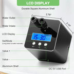 Humidificateur pour Reptiles – Système de Brumisation Automatique avec Minuterie et Buses Rotatives 360° pour Terrarium