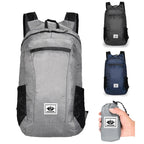 Sac à Dos Pliable Ultra-Léger 20L pour Randonnée – Imperméable, Portable, Mixte