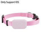 Collier Traceur GPS Bluetooth pour Animal – Mini Tracker Anti-Perte pour Chat et Chiot, Localisation Mondiale à Distance