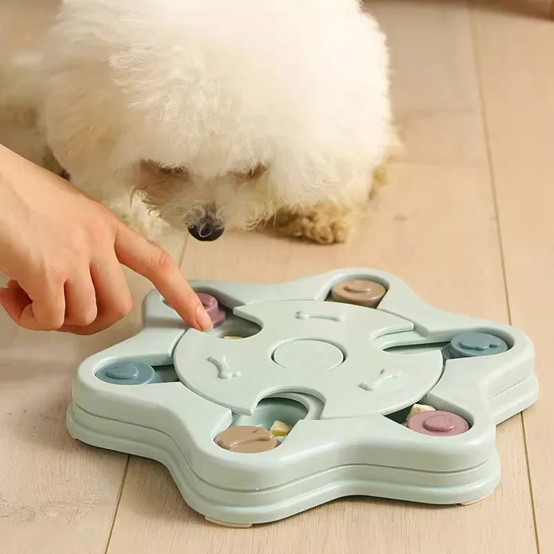 Jouet Distributeur Interactif pour Chien et Chat – Gamelle Anti-Glouton