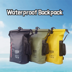 Sac à Dos Imperméable 25 L pour Extérieur – Grande Capacité, Bandes Réfléchissantes, Confortable en PVC pour Randonnée