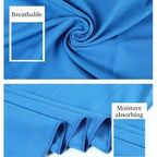 Serviette de Sport à Séchage Rapide 40x80 cm – Bleu, Vert, Orange – Natation, Gym, Camping, Plage