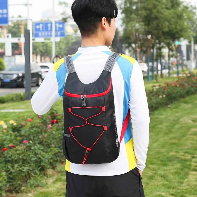 Petit Sac à Dos Pliable Léger Imperméable Multifonction – Sport, Camping, Randonnée et Voyage